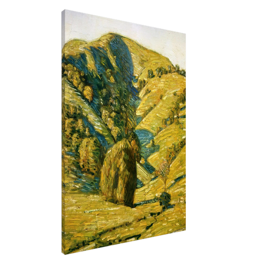 Childe Hassam - Hill of the Sun, San Anselmo, California Canvas - 20x30 cm / 8x12 inches-canvas