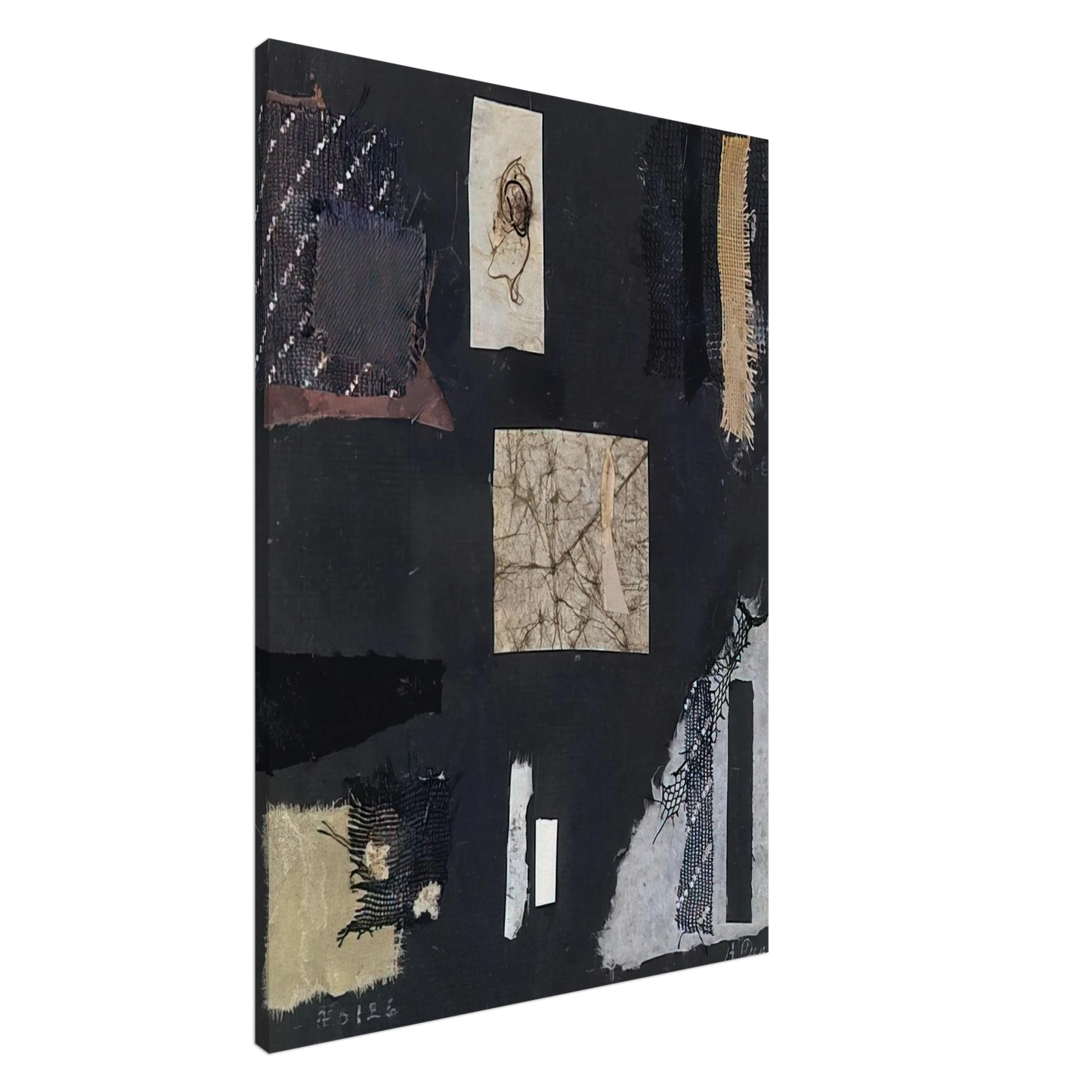 Anne Ryan - Number 126 - 1948 Canvas - 20x30 cm / 8x12 inches-canvas