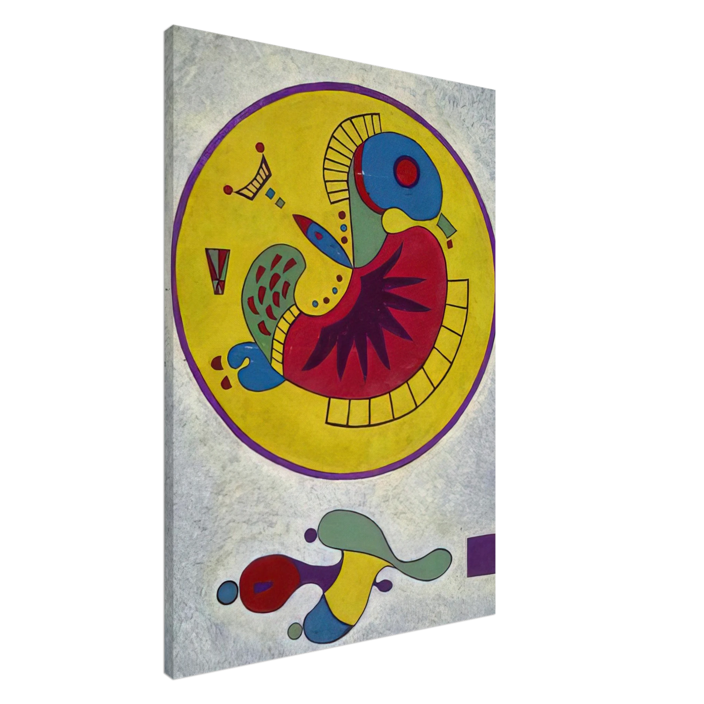 Wassily Kandinsky - UNTITLED 1 Canvas - 20x30 cm / 8x12 inches-canvas