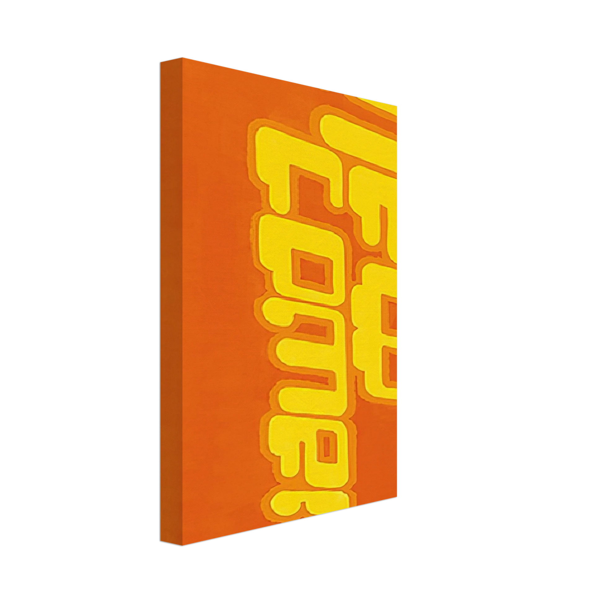 Michel Majerus - New Comer - 2000 Canvas - 40x60 cm / 16x24 inches-canvas