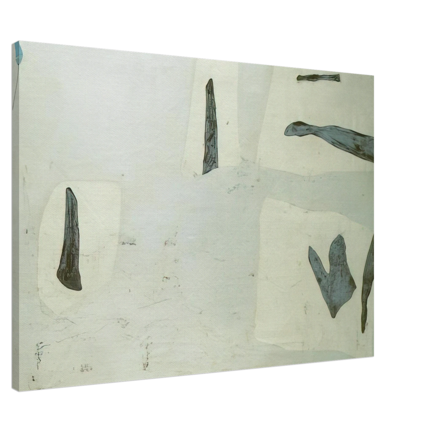 Salvador Dali - ABSTRACT COMPOSITION Canvas - 20x30 cm / 8x12 inches-canvas