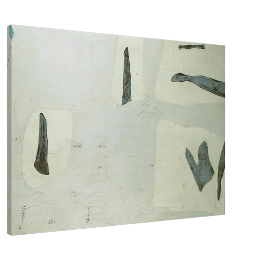 Salvador Dali - ABSTRACT COMPOSITION Canvas - 20x30 cm / 8x12 inches-canvas