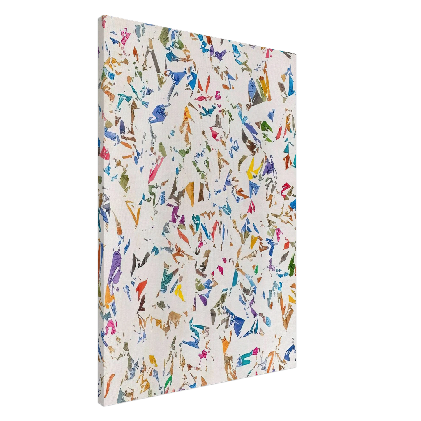 Simon Hantai - Blanc - 1974 Canvas - 20x30 cm / 8x12 inches-canvas