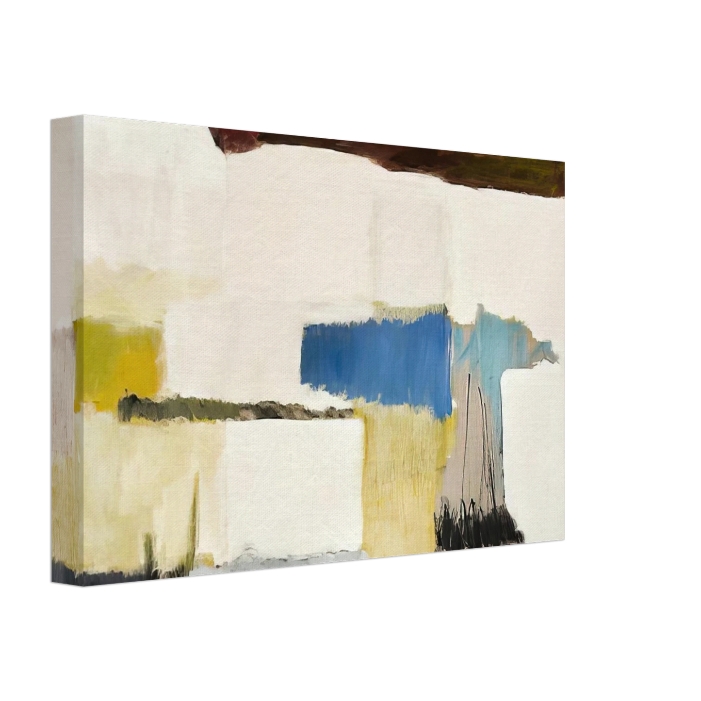 Giorgio Cavallon - Untitled - 1980 Canvas - 70x100 cm / 28x40 inches-canvas