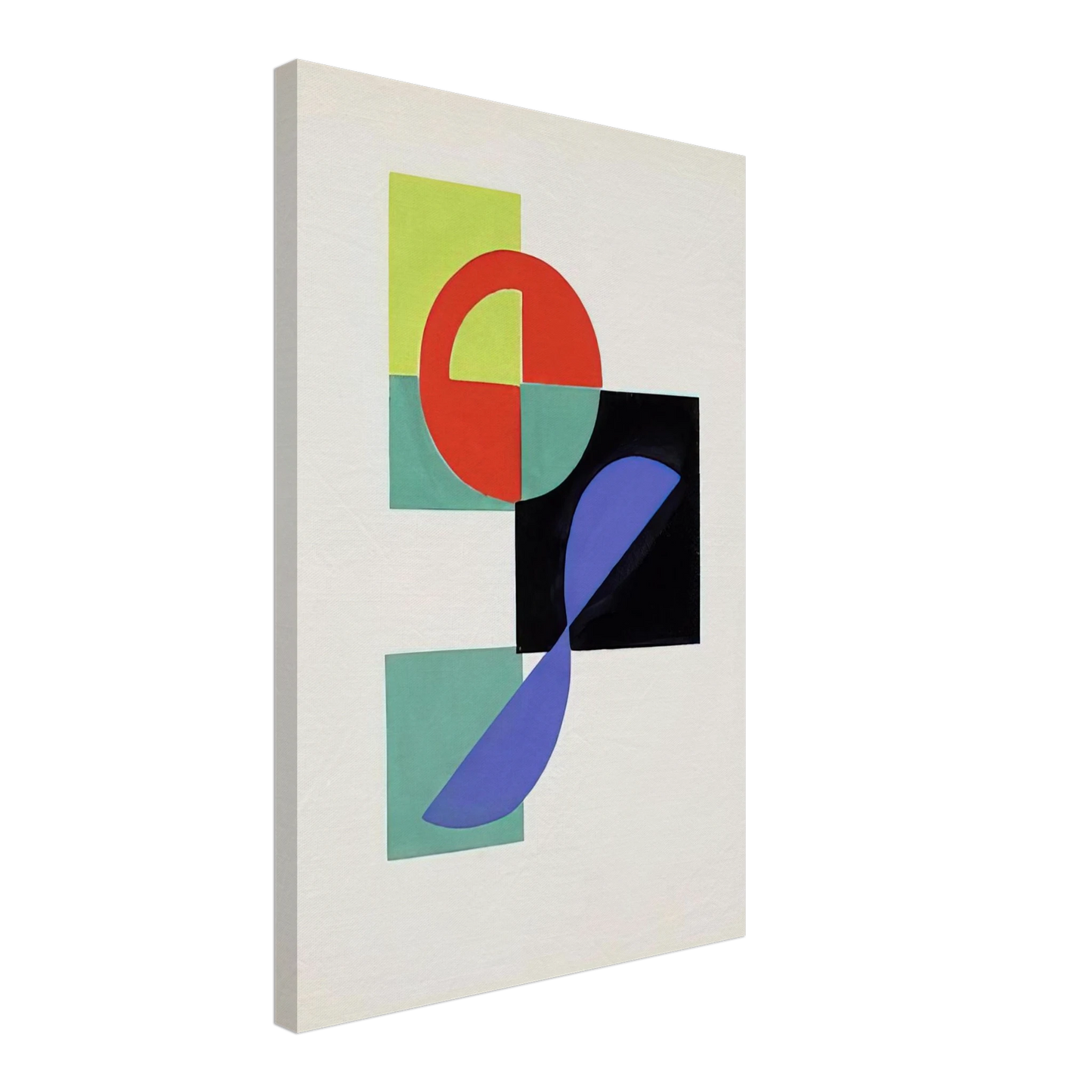 Sonia Delaunay - POEMS BY TRISTAN TZARA Canvas - 40x60 cm / 16x24 inches-canvas