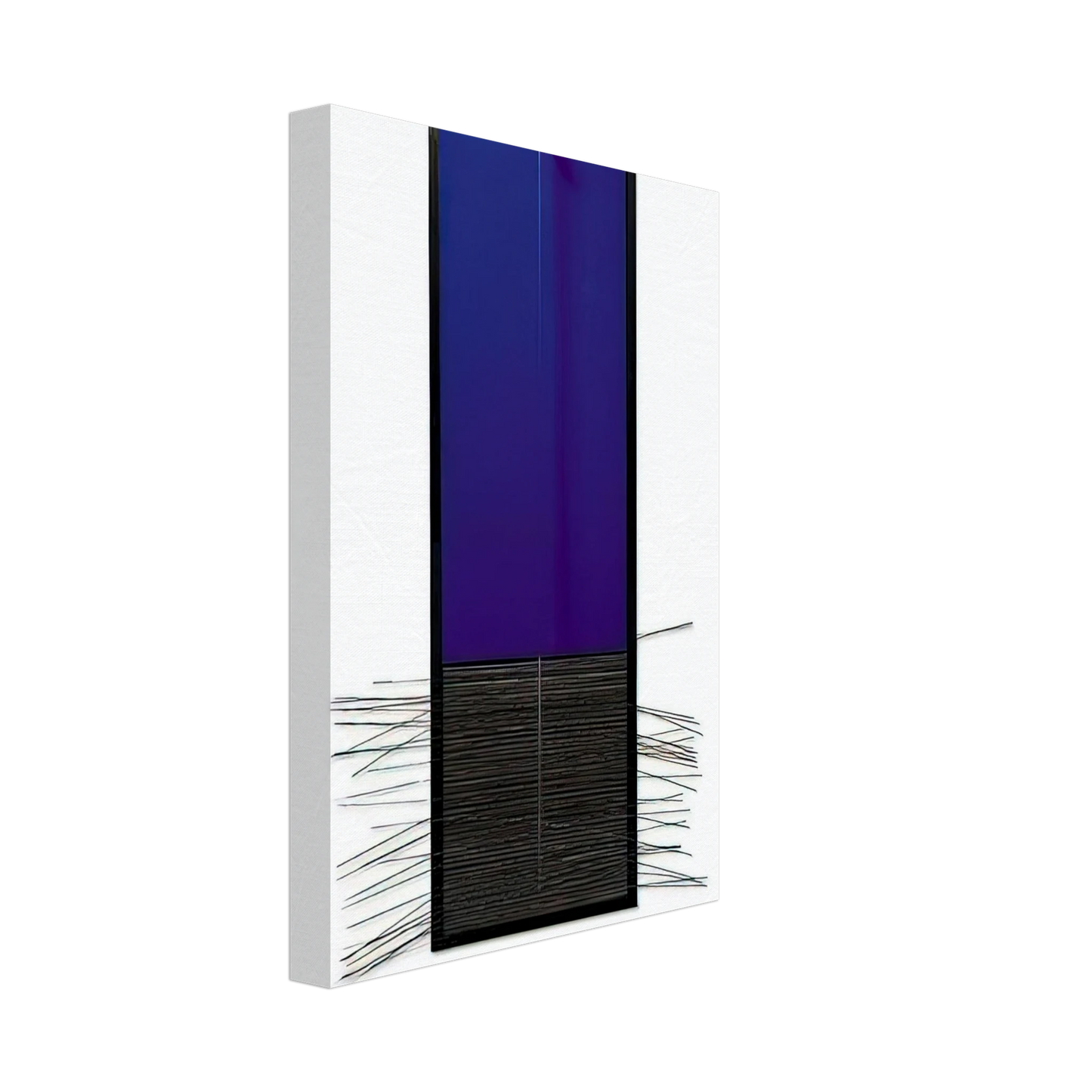 Jesus Rafael Soto - BLEU VERTICAL Canvas - 70x100 cm / 28x40 inches-canvas