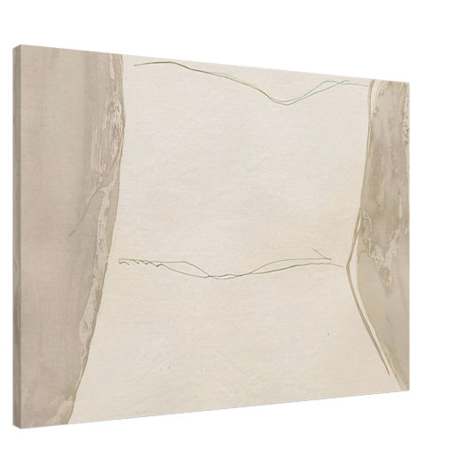 Helen Frankenthaler - Ponti - 1973 Canvas - 20x30 cm / 8x12 inches-canvas