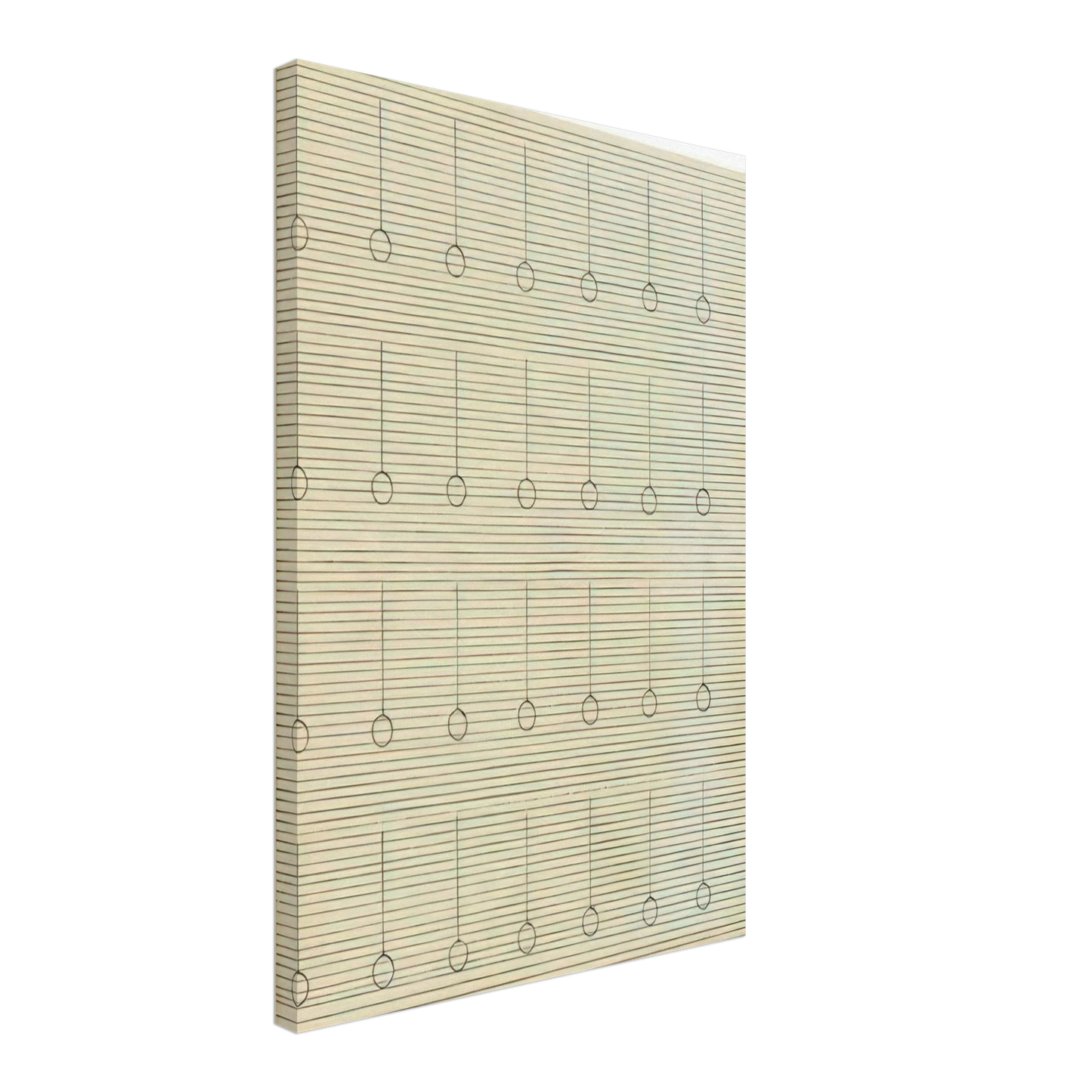 Agnes Martin - Drops Canvas - 40x60 cm / 16x24 inches-canvas