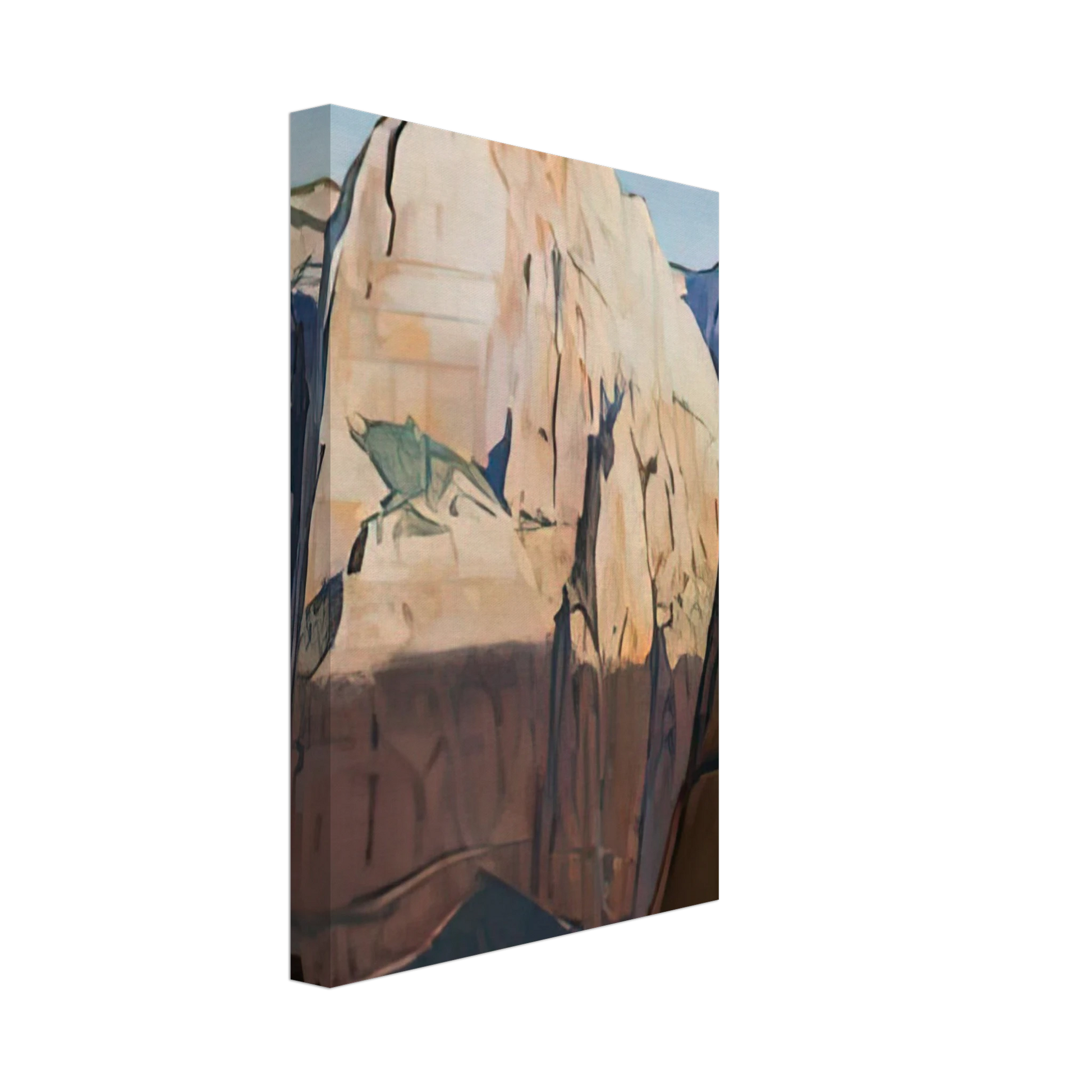 Maynard Dixon - GREAT WHITE THRONE ZION CANYON UTAH 1933 Canvas - 40x60 cm / 16x24 inches-canvas