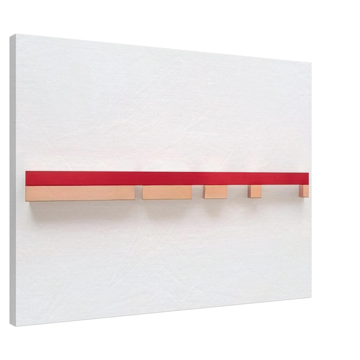 Donald Judd - Untitled 79-35 - 1979 Canvas - 20x30 cm / 8x12 inches-canvas