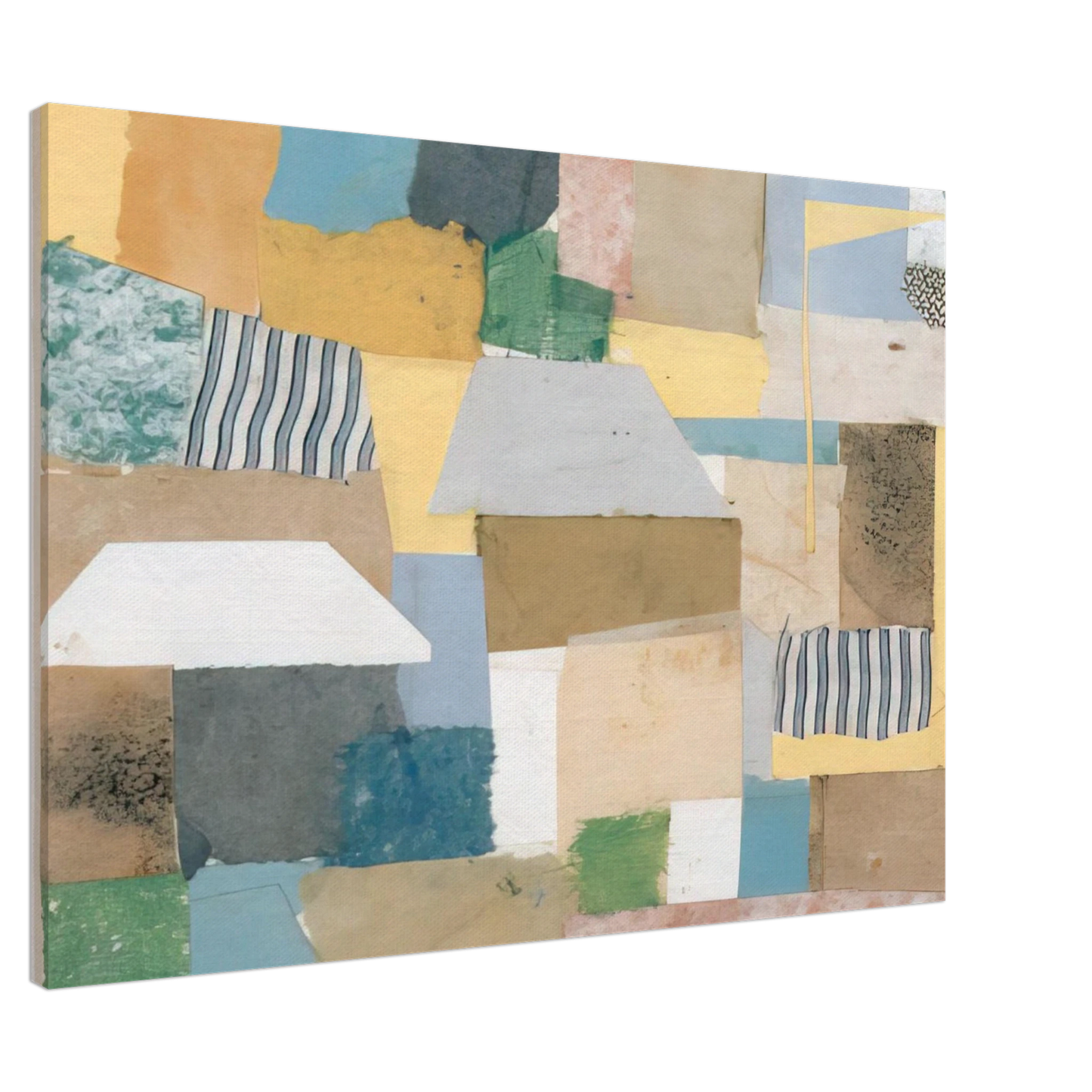 Anne Ryan - Number 653 - Abstract Expressionism Canvas - 20x30 cm / 8x12 inches-canvas