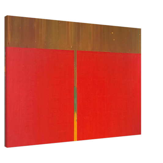 John Hoyland - 17. 3. 69 - 1969 Canvas - 20x30 cm / 8x12 inches-canvas