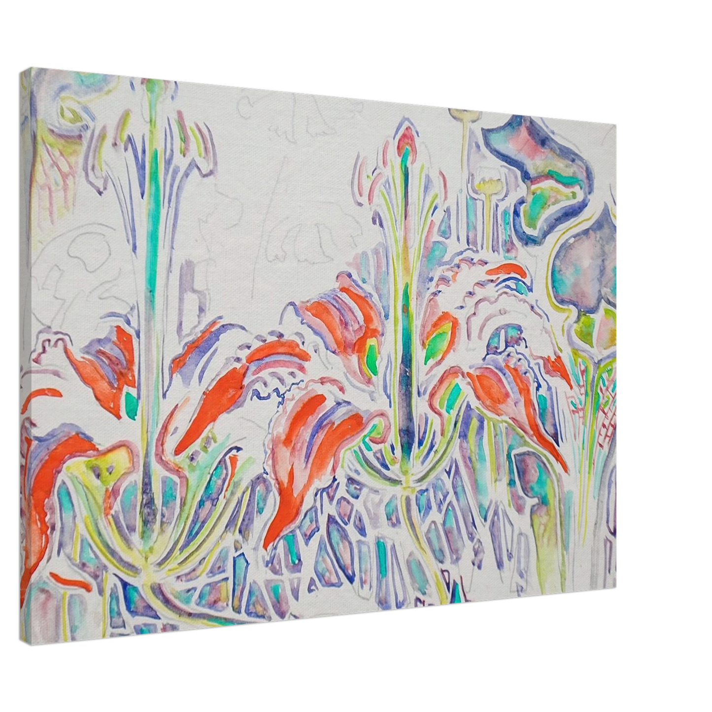 Walter Inglis Anderson - Walter Anderson Canvas - 20x30 cm / 8x12 inches-canvas