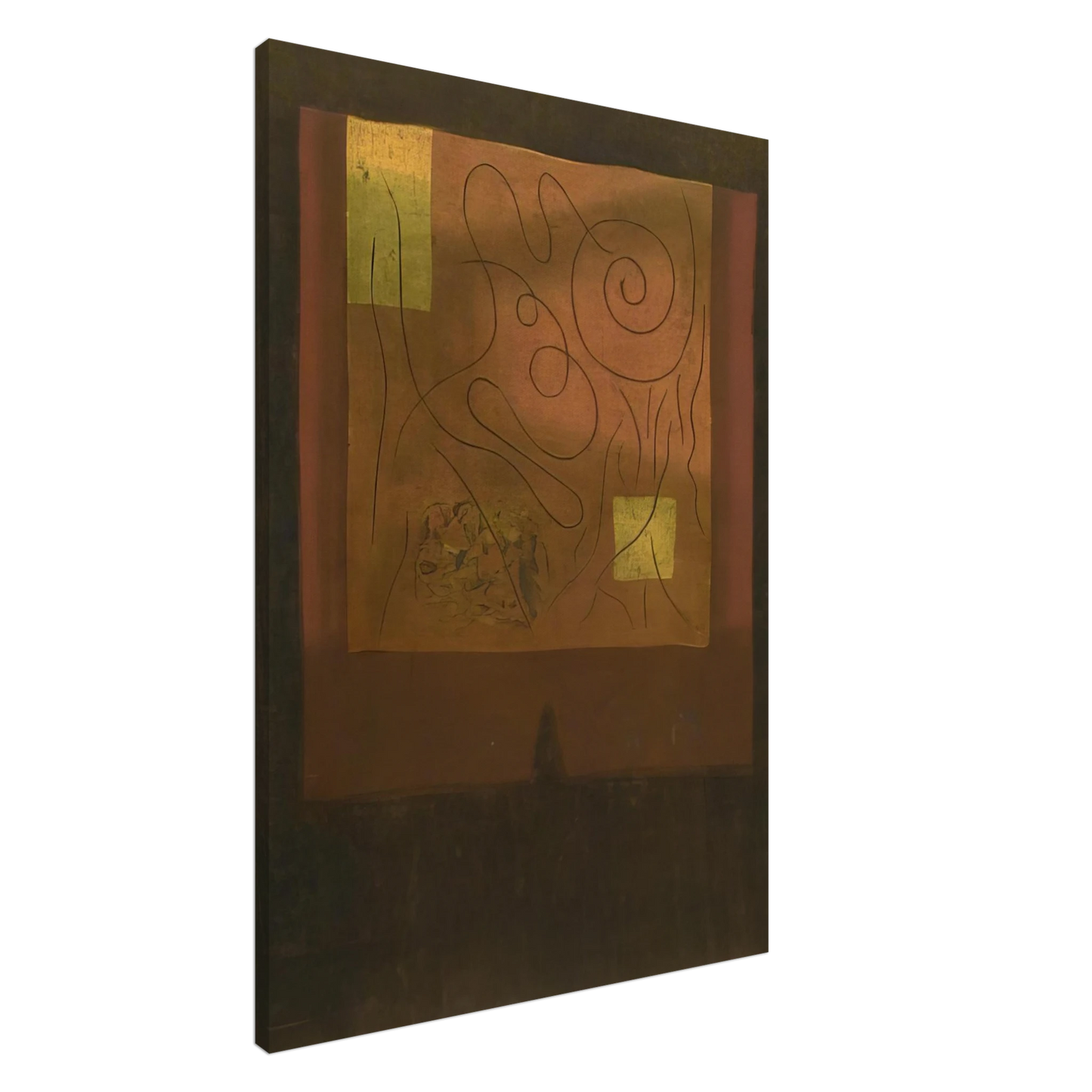 Hiroyuki Tajima - Almanac - 1967 Canvas - 20x30 cm / 8x12 inches-canvas