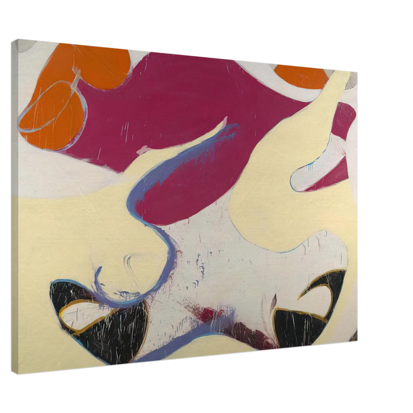 Norman Bluhm - Dido - 1973 Canvas - 20x30 cm / 8x12 inches-canvas