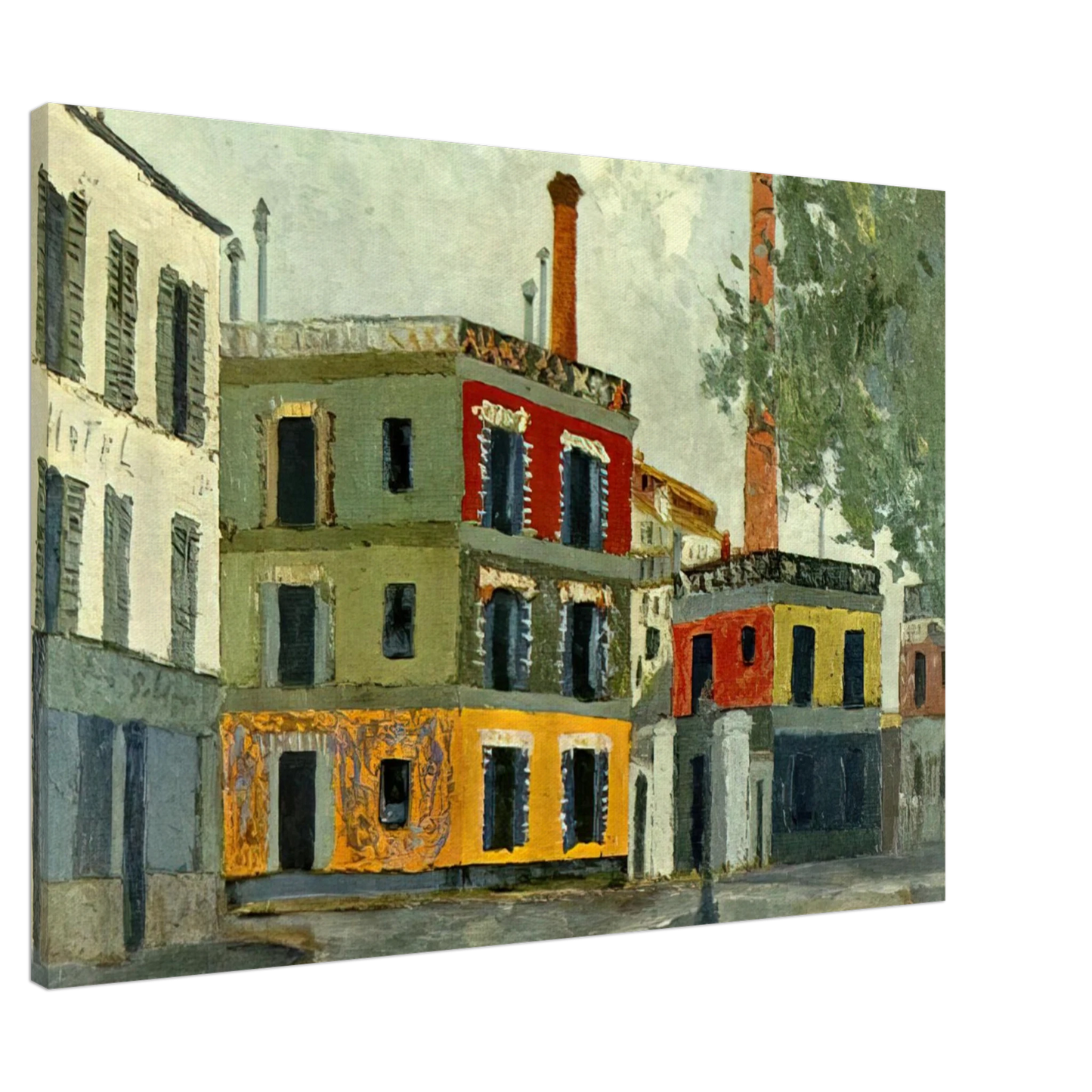 Maurice Utrillo - FACTORY Canvas - 20x30 cm / 8x12 inches-canvas