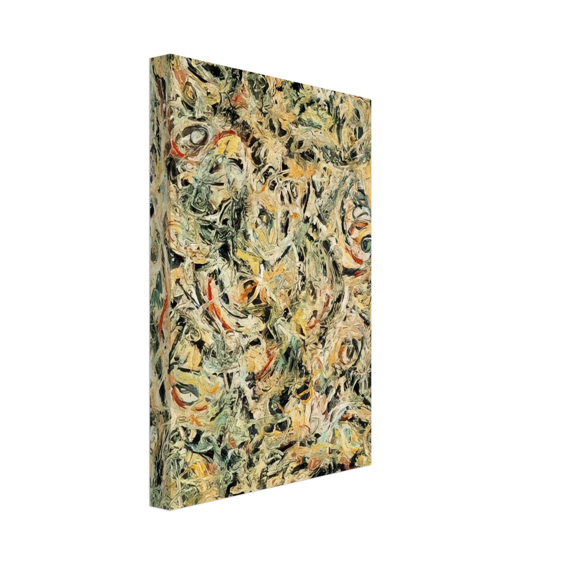 Jackson Pollock - EYES IN THE HEAT 1946 Canvas - 70x100 cm / 28x40 inches-canvas