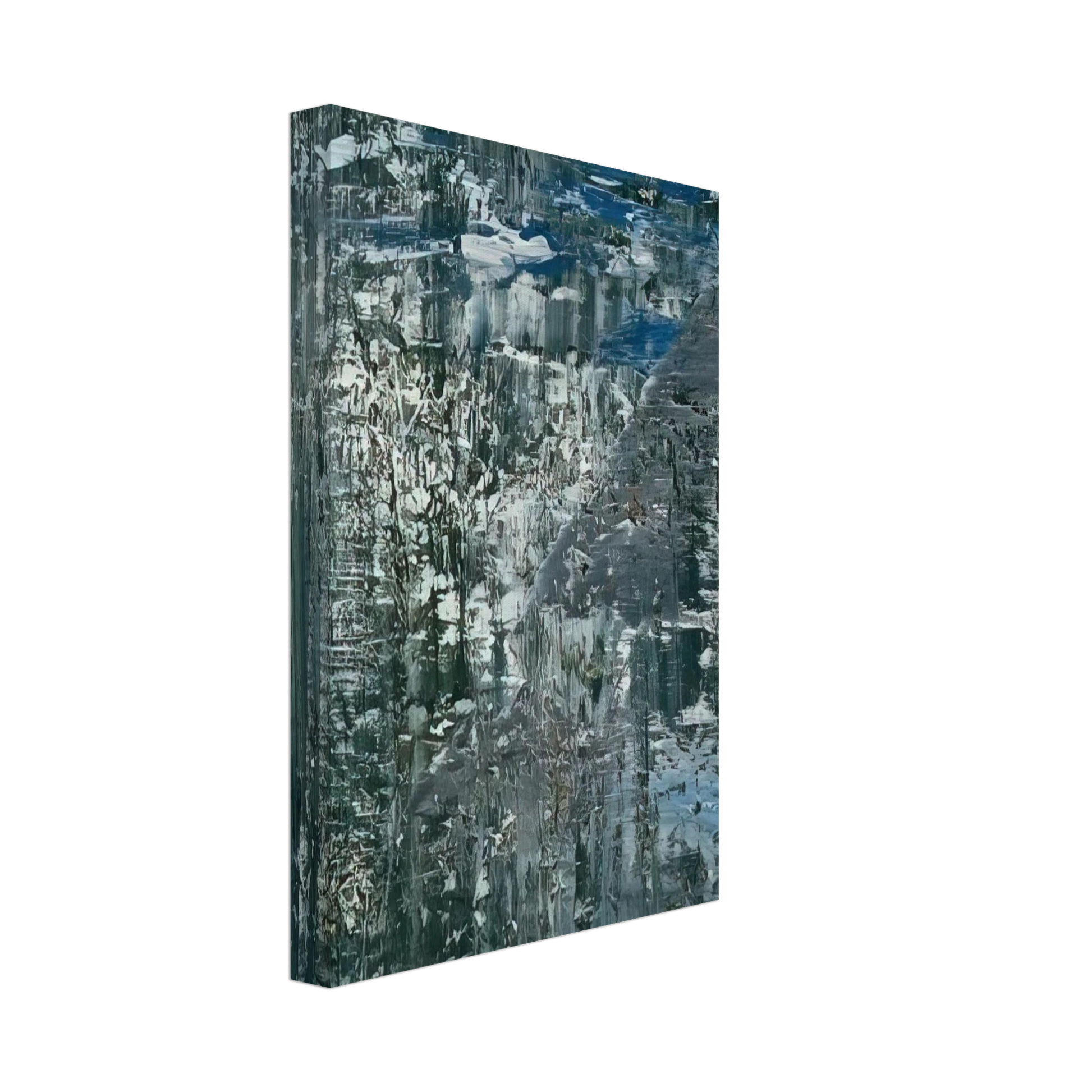 Gerhard Richter - ICE 4 Canvas - 40x60 cm / 16x24 inches-canvas