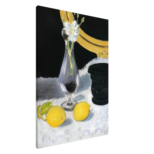 Henri Matisse - STILL LIFE WITH LEMONS 1919 Canvas - 20x30 cm / 8x12 inches-canvas