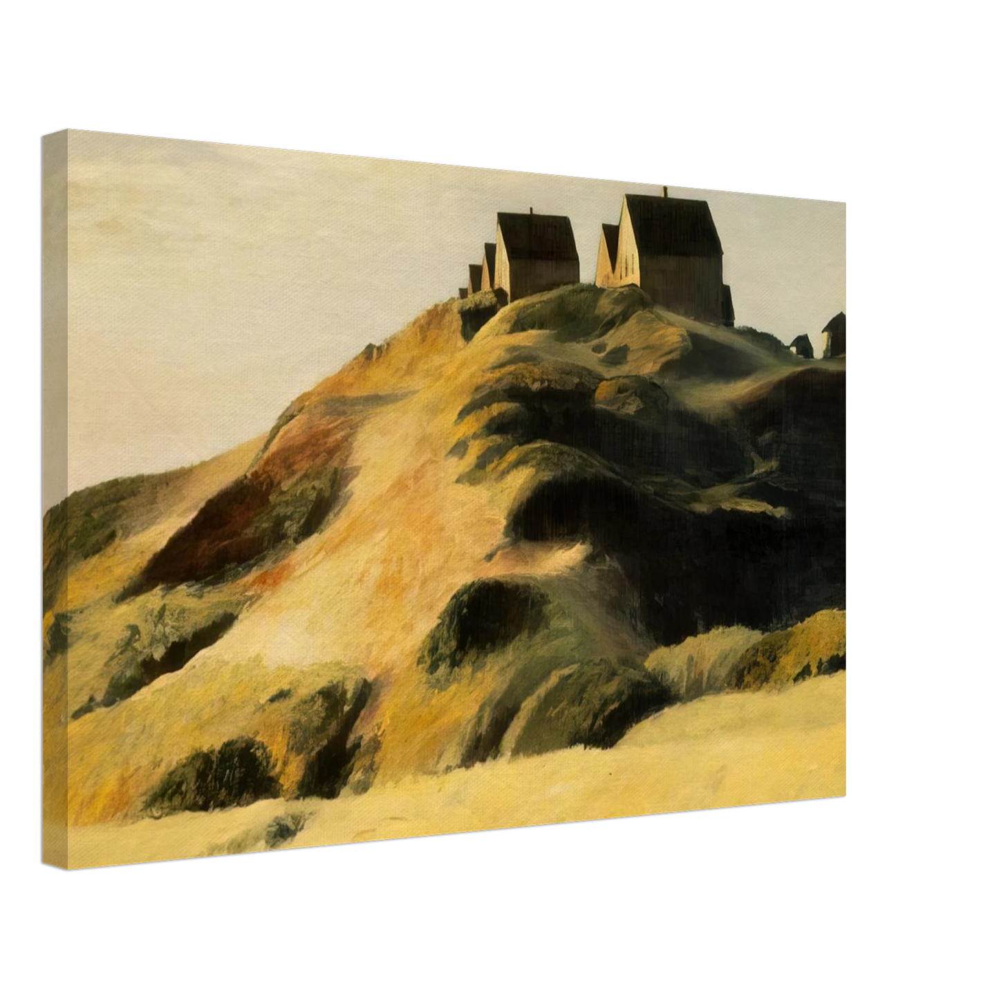Edward Hopper - Corn Hill Canvas - 70x100 cm / 28x40 inches-canvas