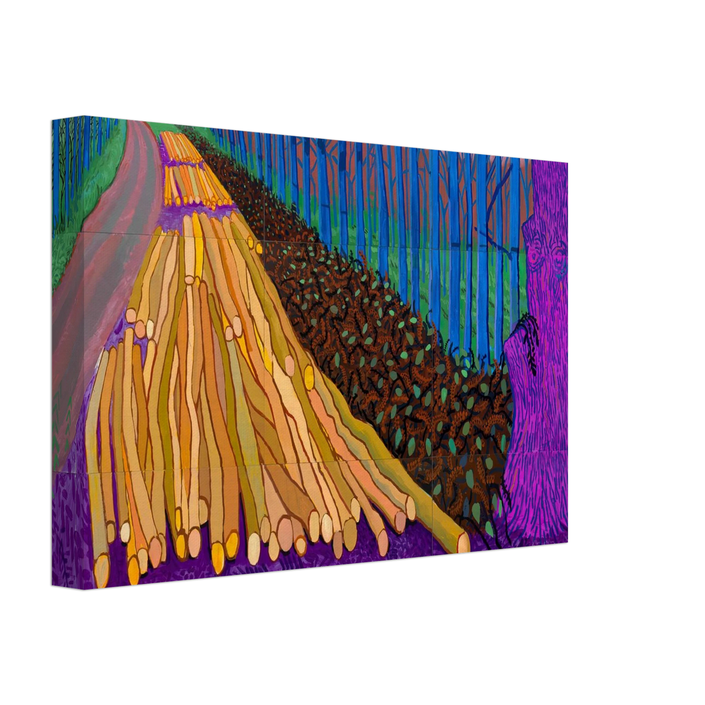 David Hockney - David Hockney Canvas - 40x60 cm / 16x24 inches-canvas