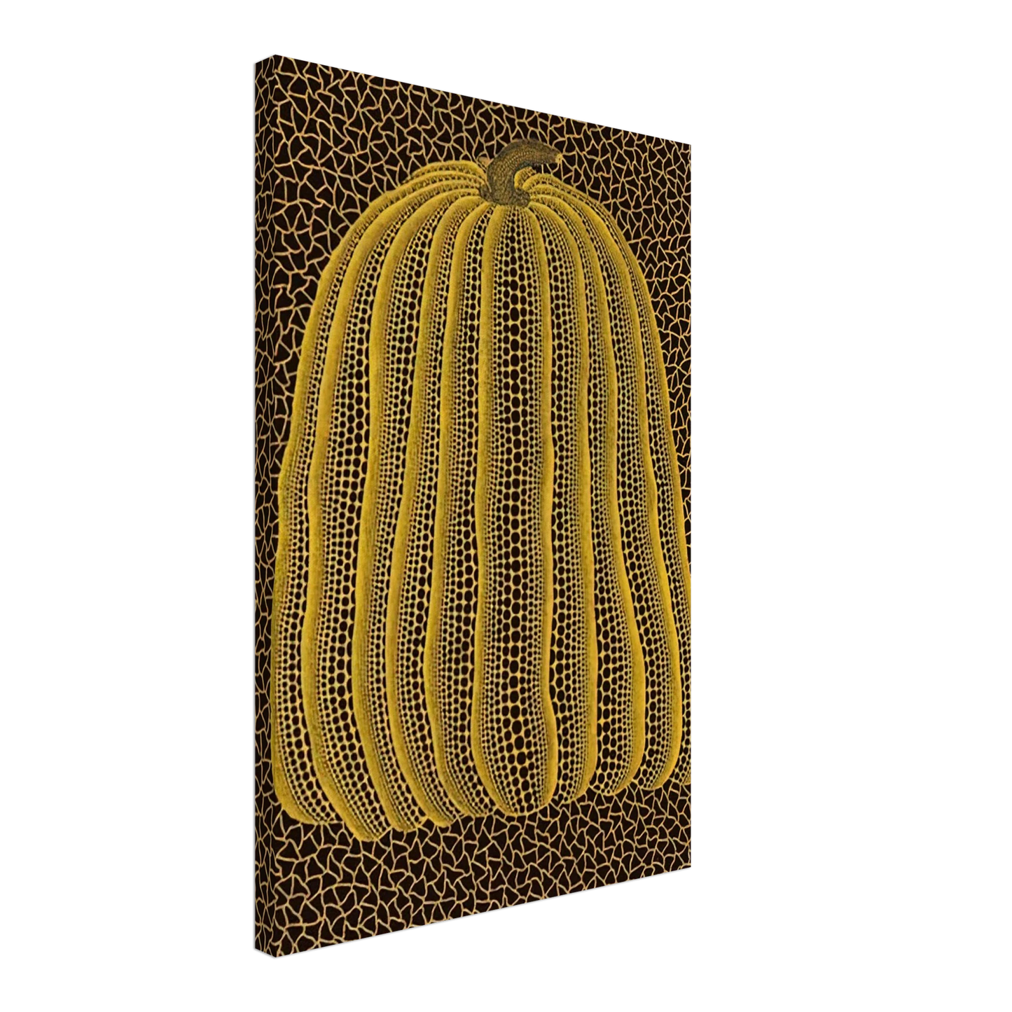 Yayoi Kusama - YELLOW PUMPKIN 1992 Canvas - 70x100 cm / 28x40 inches-canvas