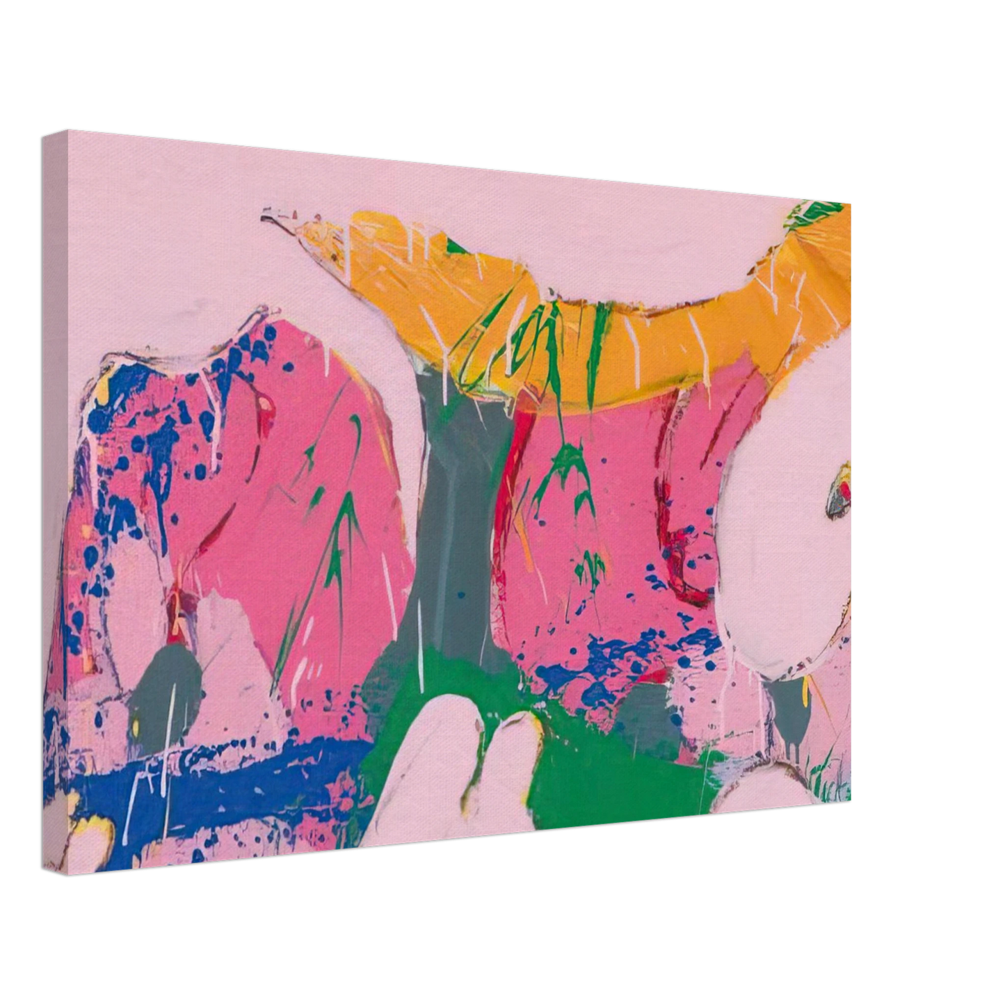 Norman Bluhm - Uranus - 1974 Canvas - 40x60 cm / 16x24 inches-canvas