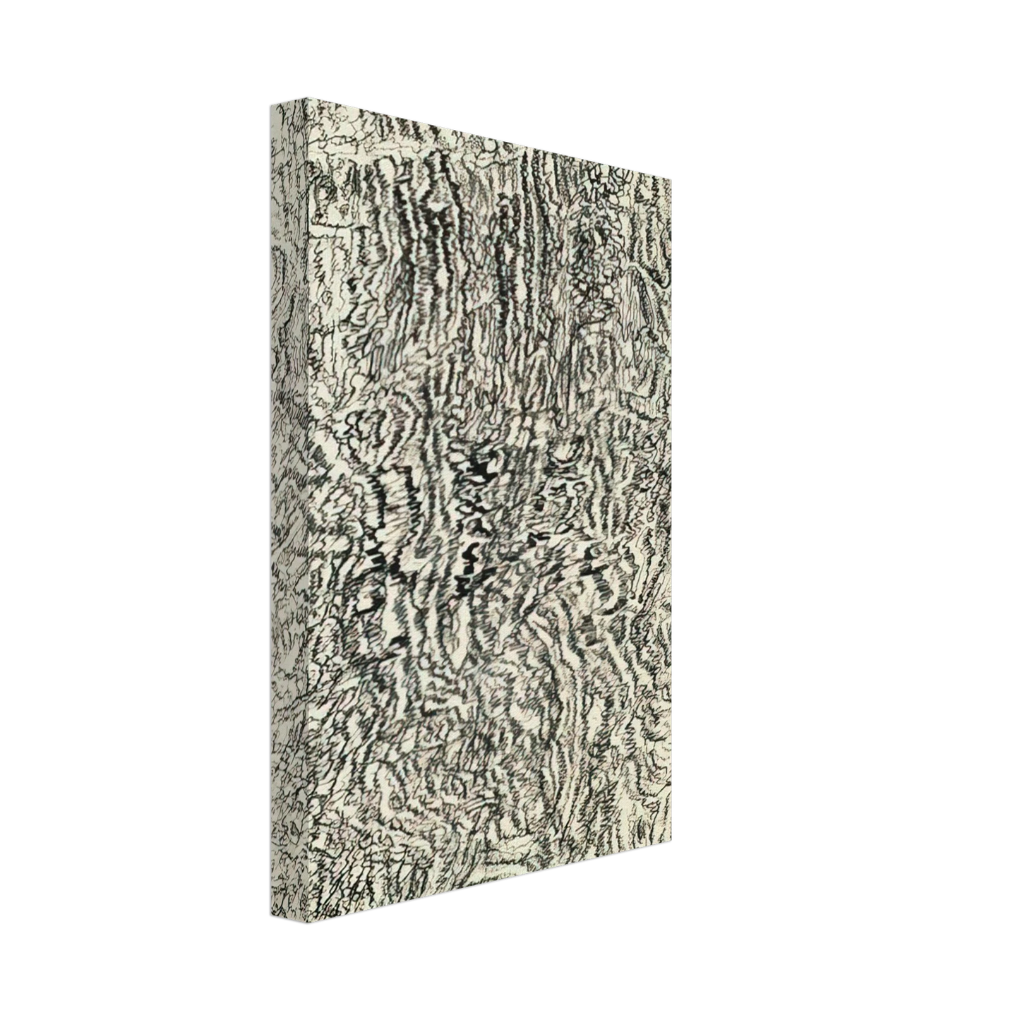 Henri Michaux - Dessin mescalinien - 1958 Canvas - 70x100 cm / 28x40 inches-canvas