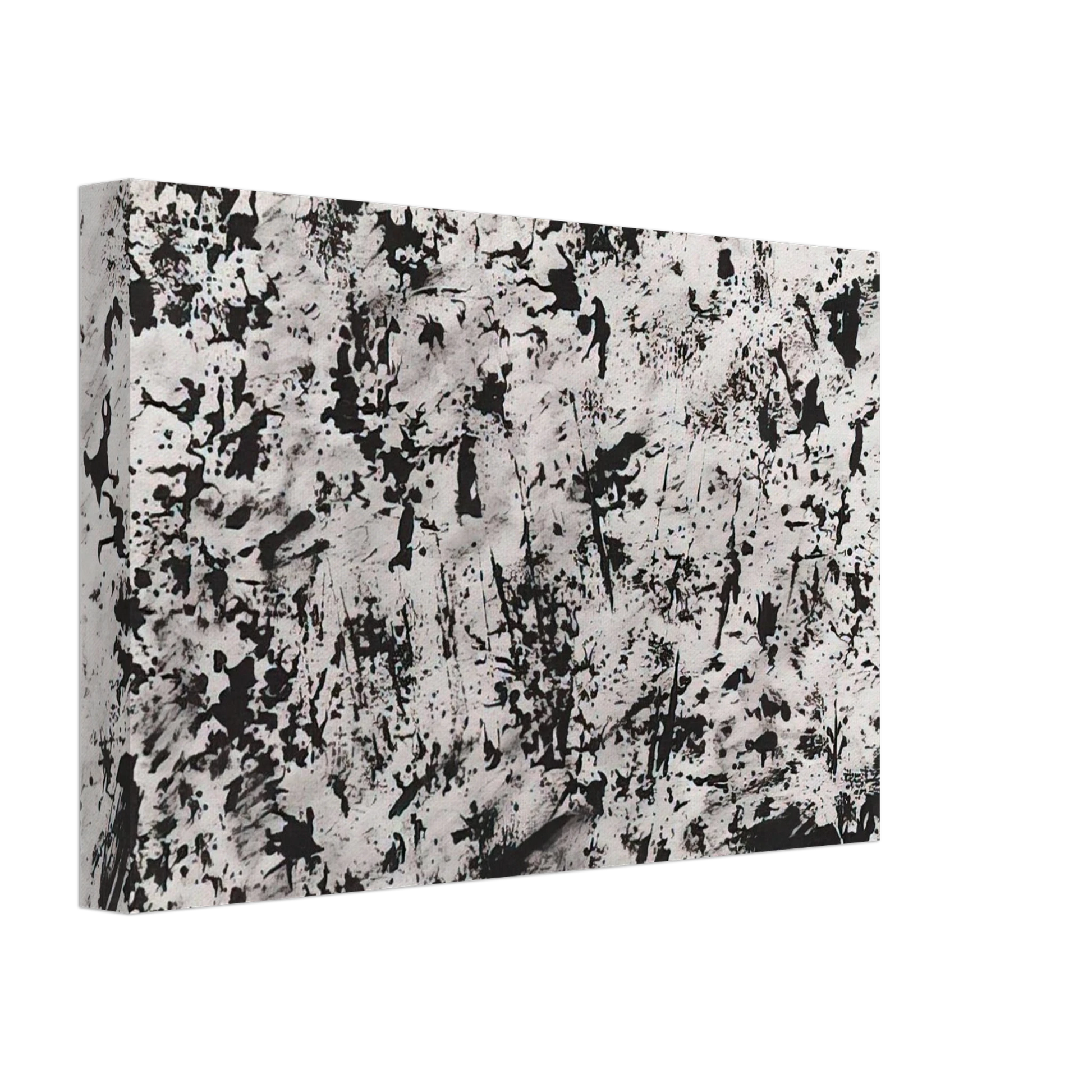 Henri Michaux - Untitled - 1962 Canvas - 70x100 cm / 28x40 inches-canvas