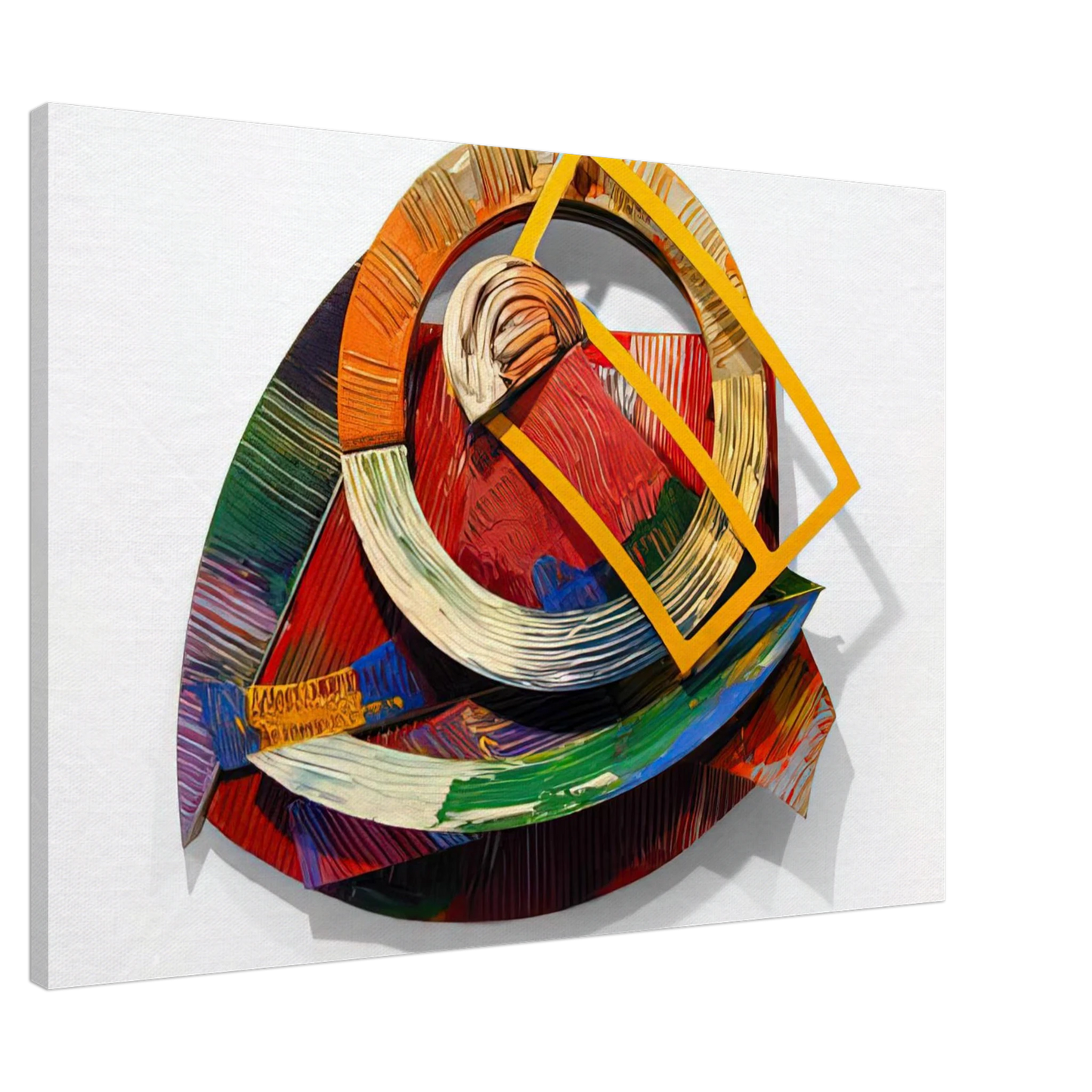 Sam Gilliam - Chehaw Canvas - 20x30 cm / 8x12 inches-canvas