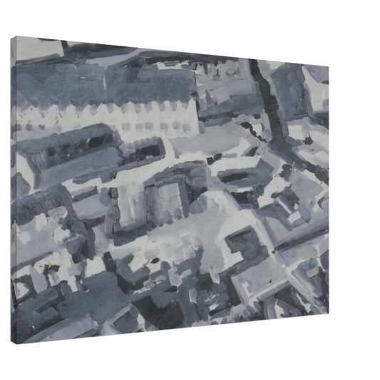 Gerhard Richter - TOWNSCAPE M3 1968 Canvas - 20x30 cm / 8x12 inches-canvas