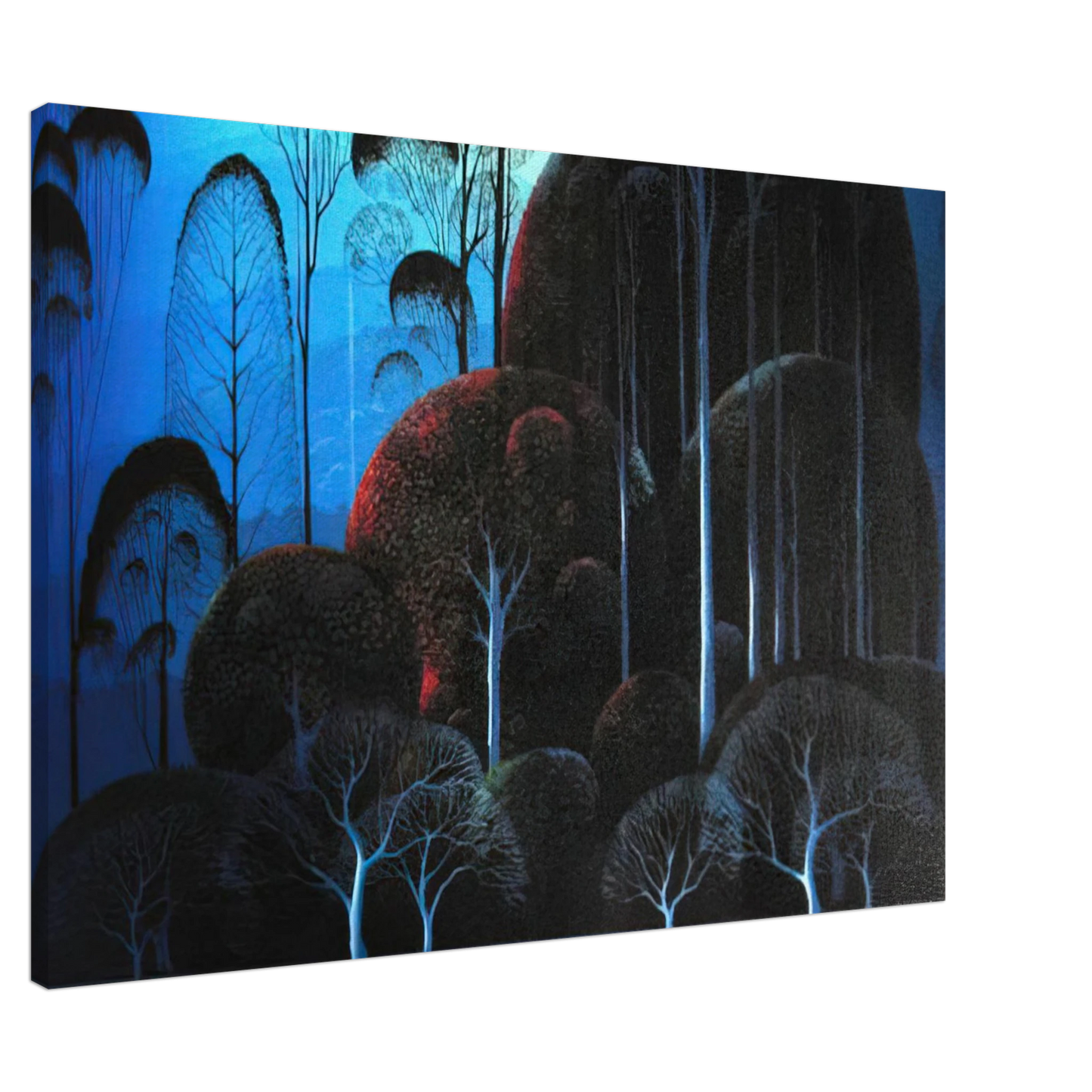 Eyvind Earle - Enchanted Forest Canvas - 20x30 cm / 8x12 inches-canvas
