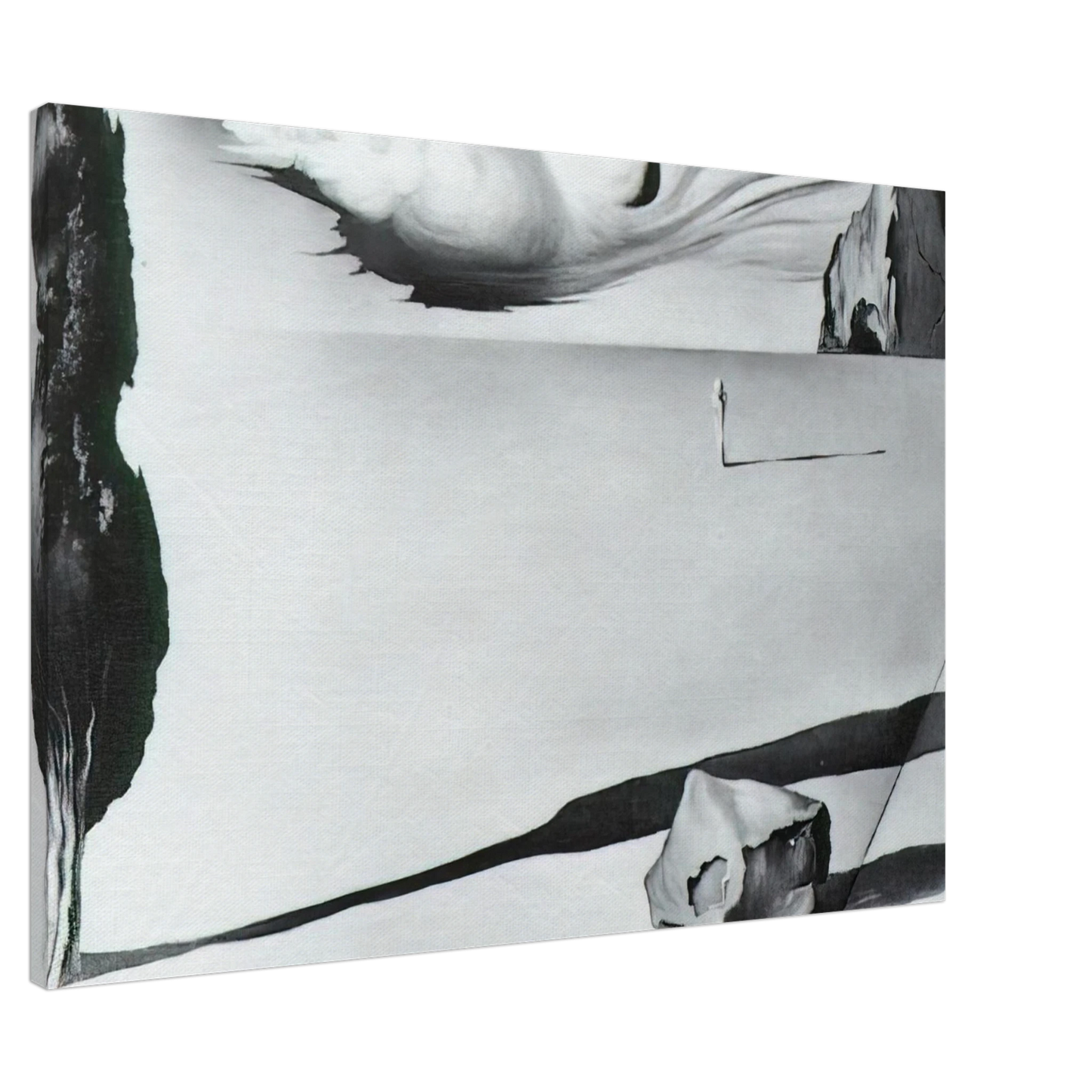 Salvador Dali - DESIGN FOR THE SET OF THE FILM SPELLBOUND Canvas - 20x30 cm / 8x12 inches-canvas