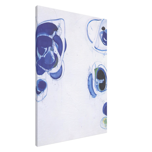 Sam Francis - Blue Balls VII Canvas - 20x30 cm / 8x12 inches-canvas