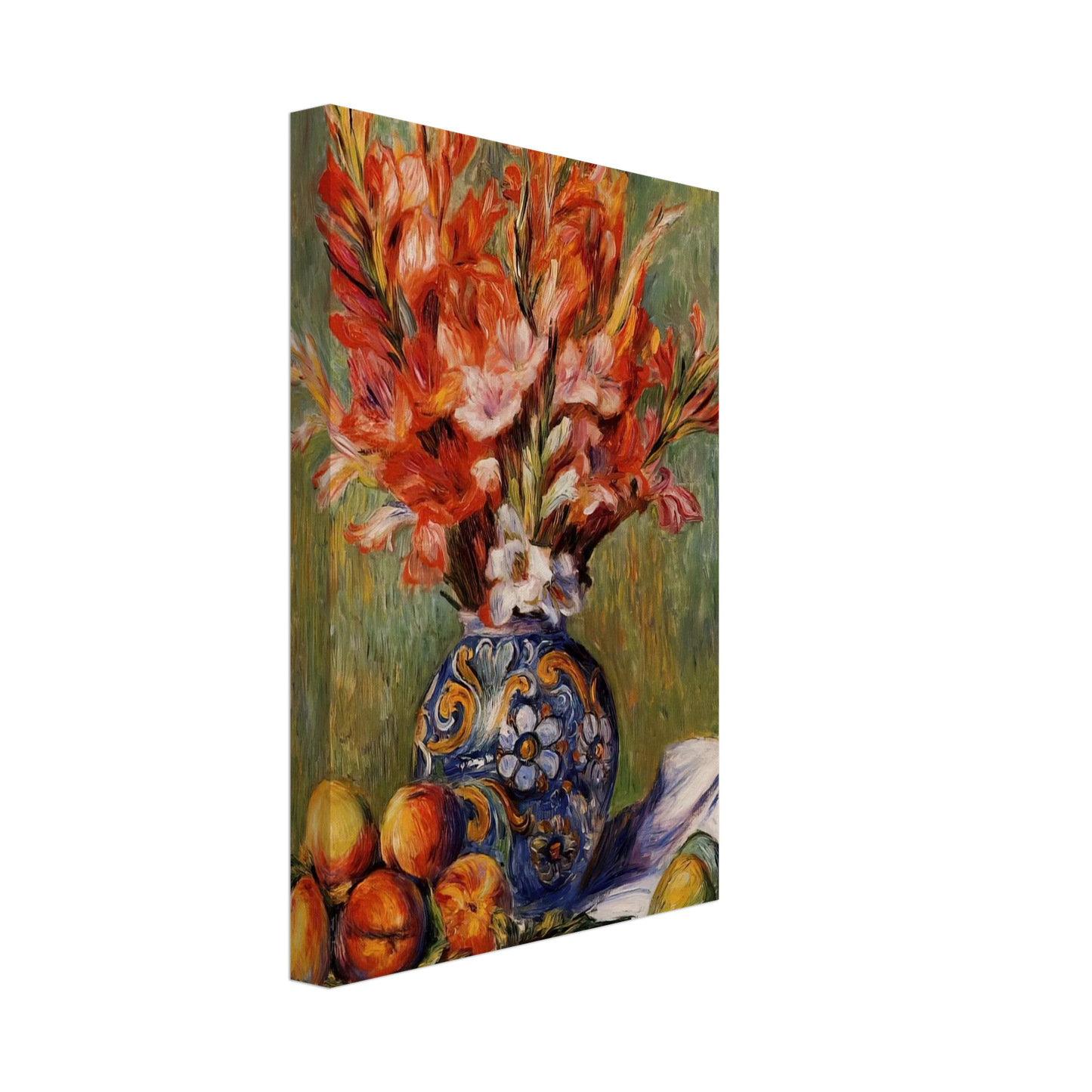 Pierre-Auguste Renoir - Flowers and Fruit Canvas - 40x60 cm / 16x24 inches-canvas