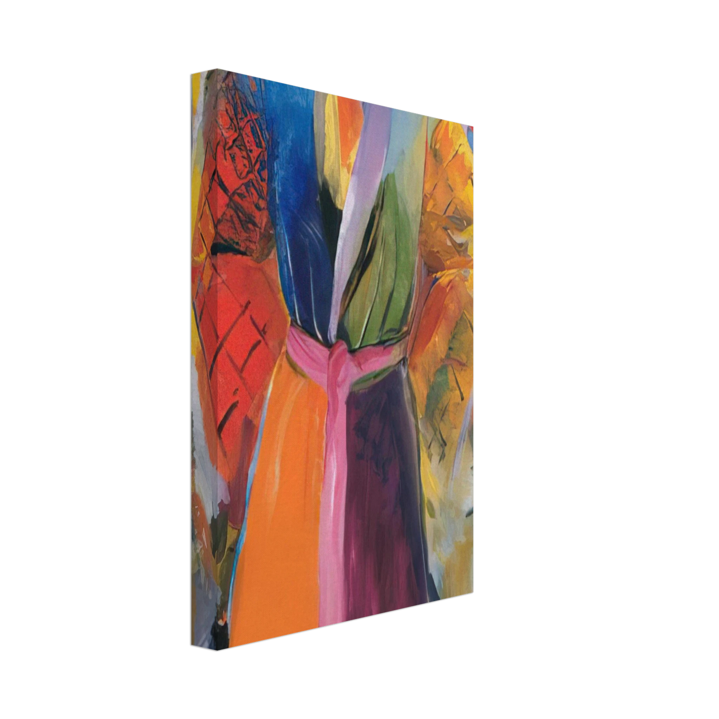 Jim Dine - THE ROBE FOLLOWING HER 4 1985 Canvas - 40x60 cm / 16x24 inches-canvas