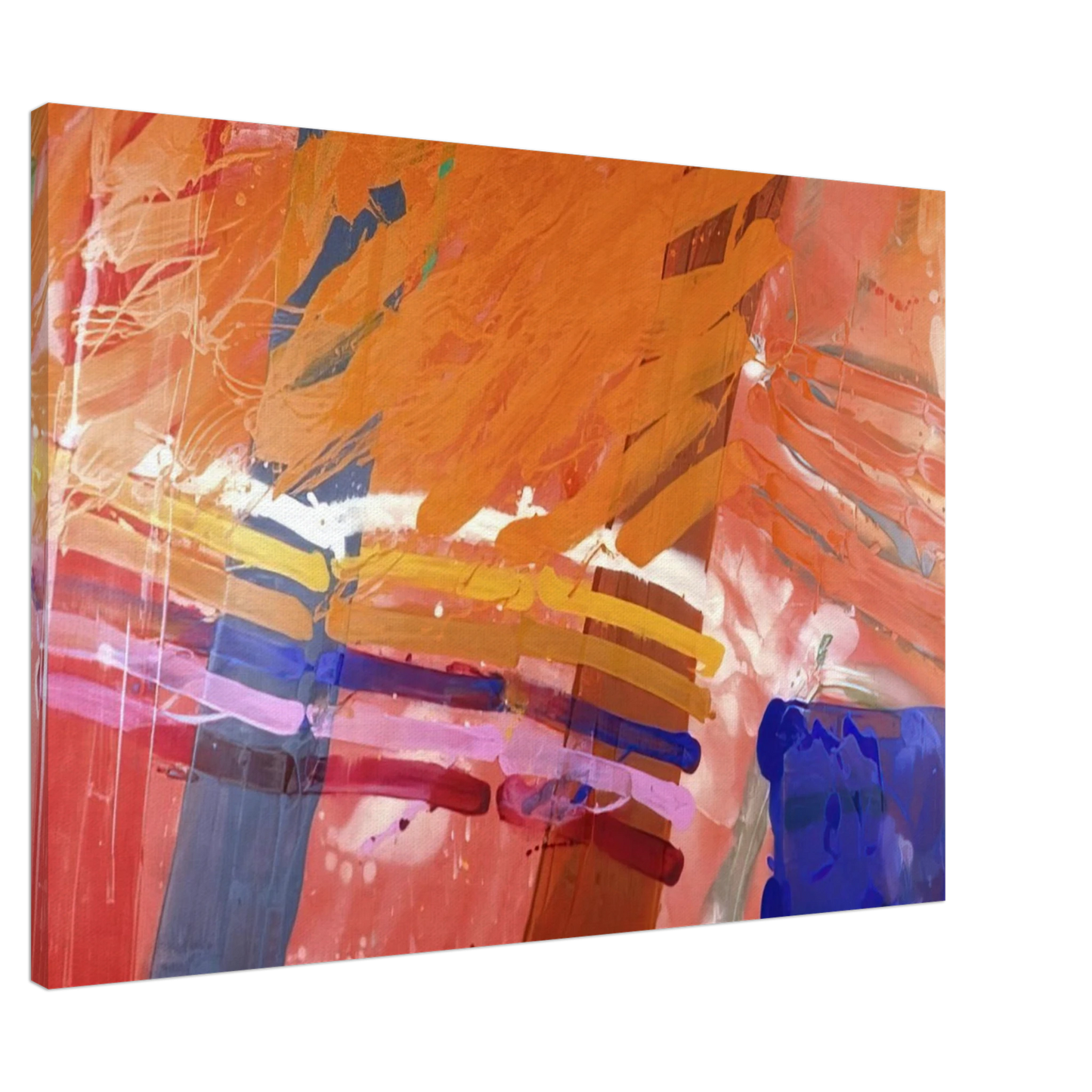 Albert Irvin - Renfrew - 1983 Canvas - 20x30 cm / 8x12 inches-canvas