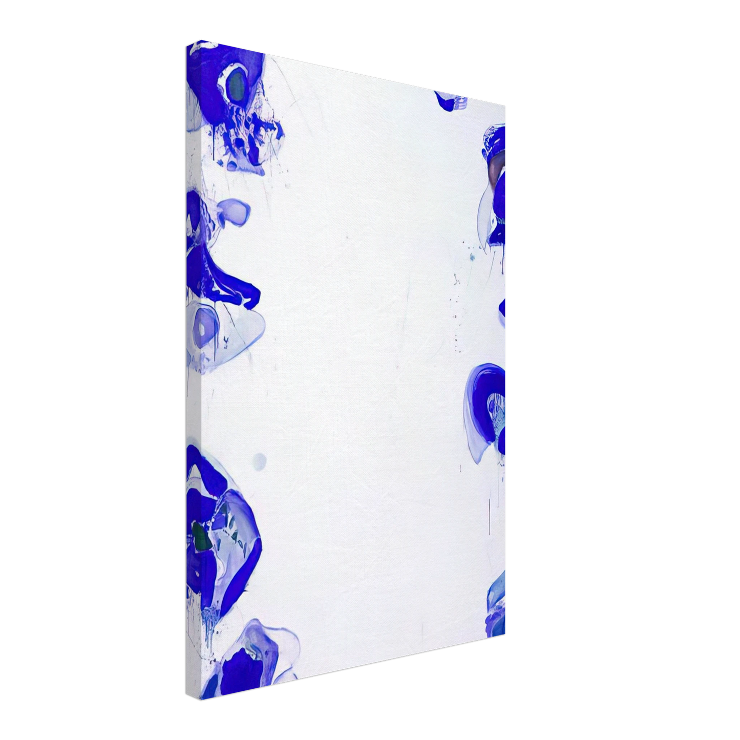 Sam Francis - Blue Balls Canvas - 40x60 cm / 16x24 inches-canvas