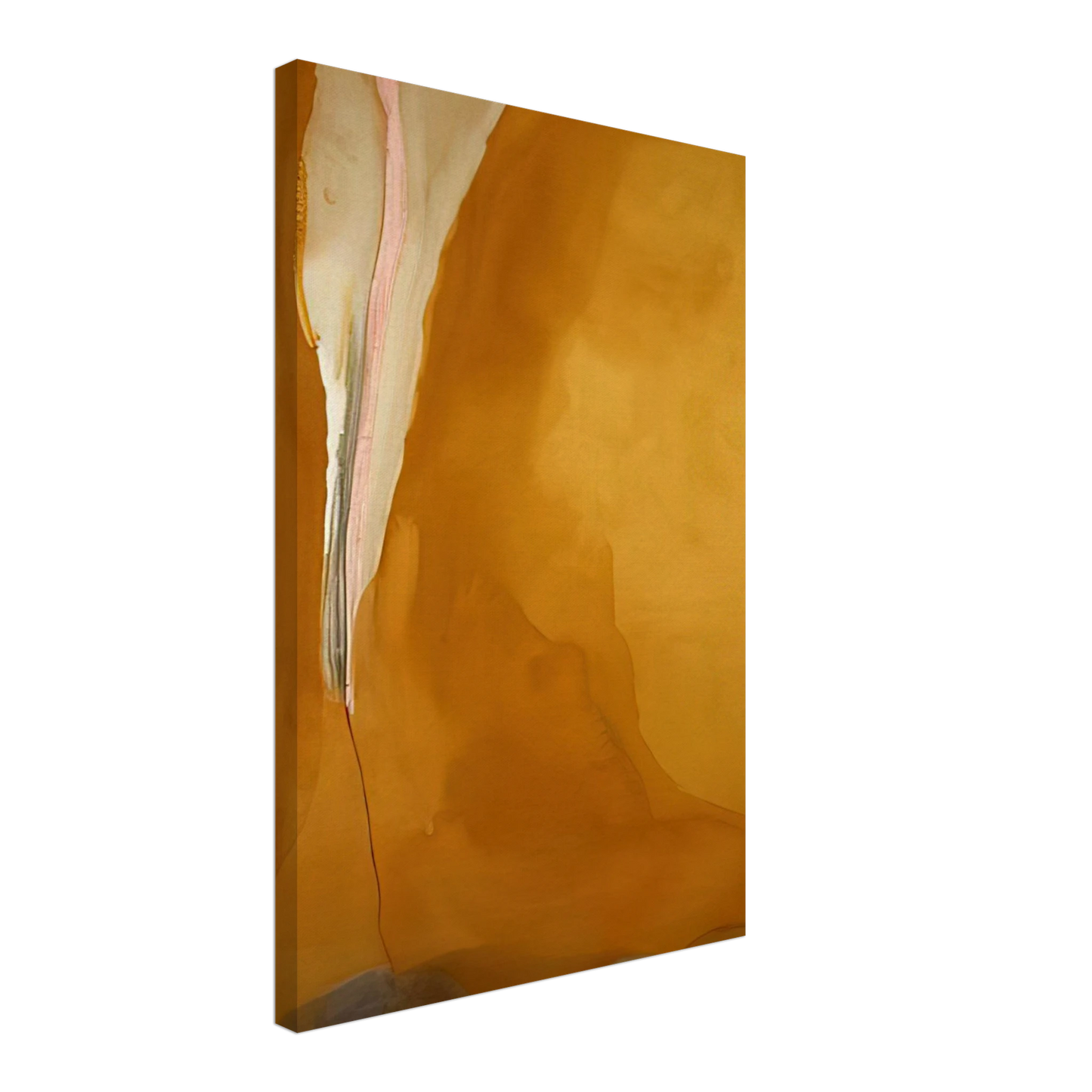 Helen Frankenthaler - Coral Wedge - 1972 Canvas - 40x60 cm / 16x24 inches-canvas