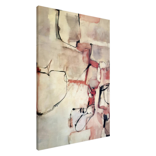 Richard Diebenkorn - Albuquerque #3 Canvas - 20x30 cm / 8x12 inches-canvas