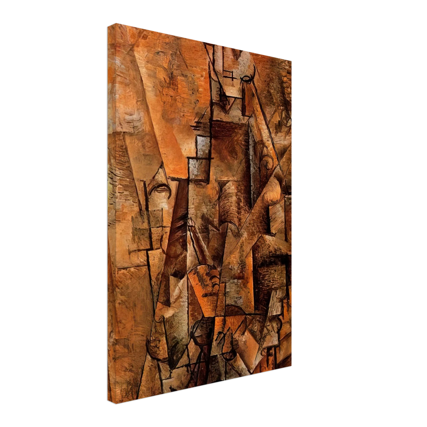 Pablo Picasso - Clarinetist - 1911 Canvas - 70x100 cm / 28x40 inches-canvas