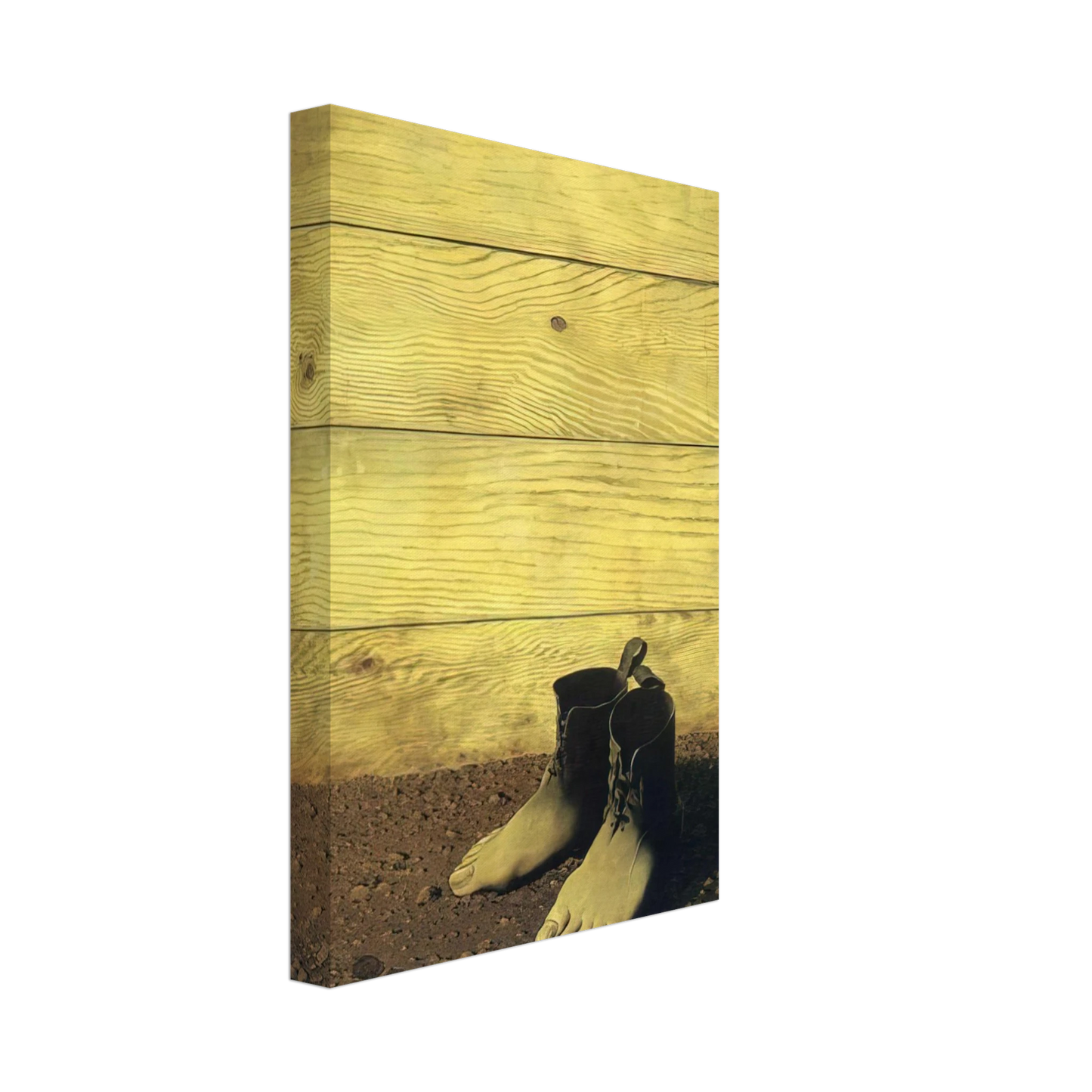 Rene Magritte - THE RED MODEL 1934 Canvas - 40x60 cm / 16x24 inches-canvas