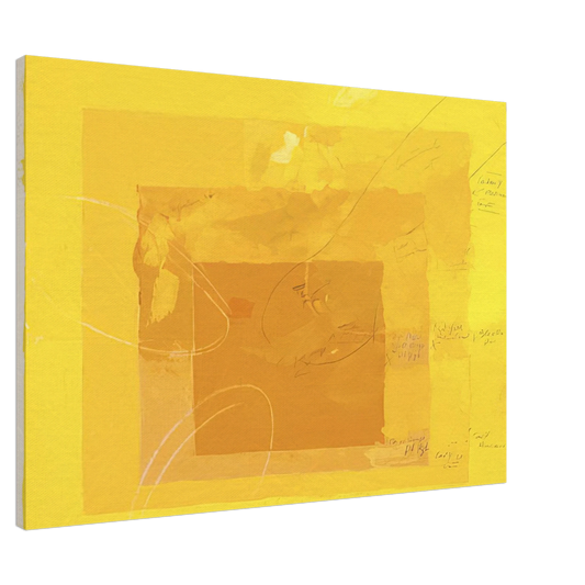 Josef Albers - STUDY FOR HOMAGE TO THE SQUARE Canvas - 20x30 cm / 8x12 inches-canvas