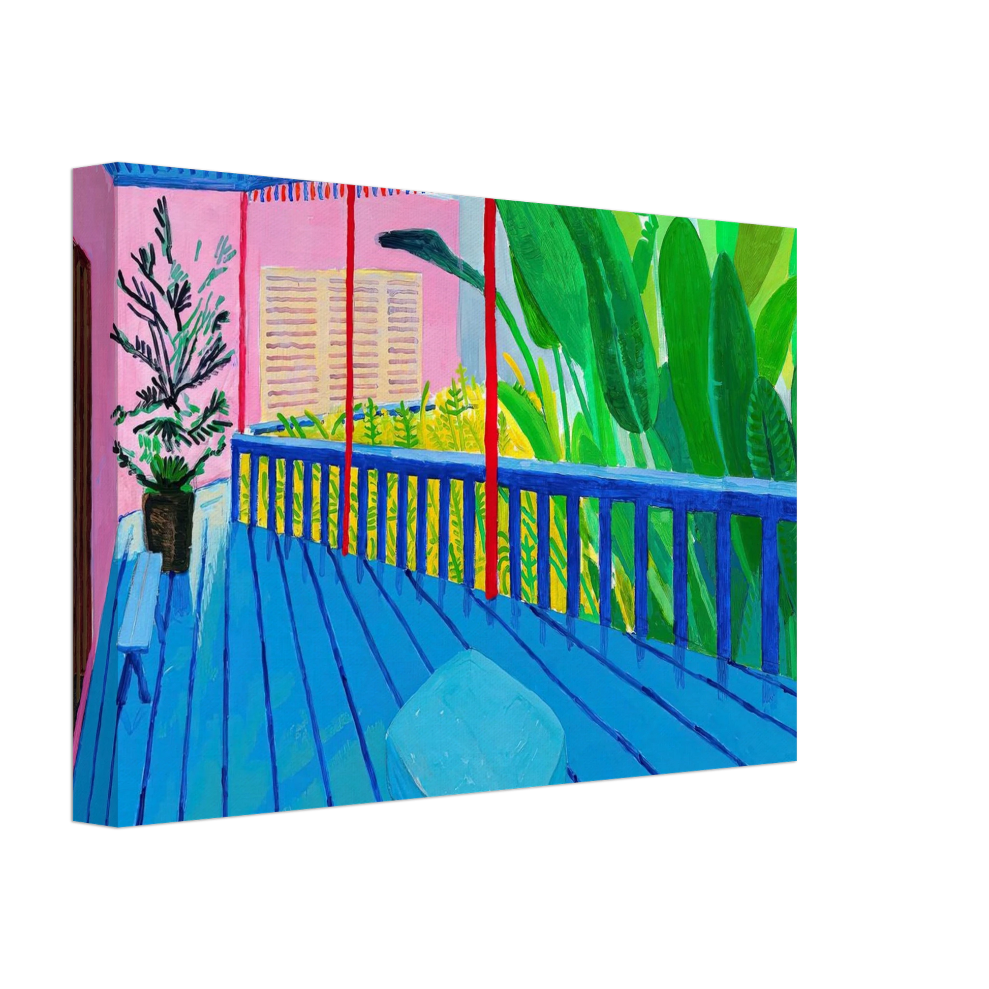 David Hockney - David Hockney Canvas - 40x60 cm / 16x24 inches-canvas