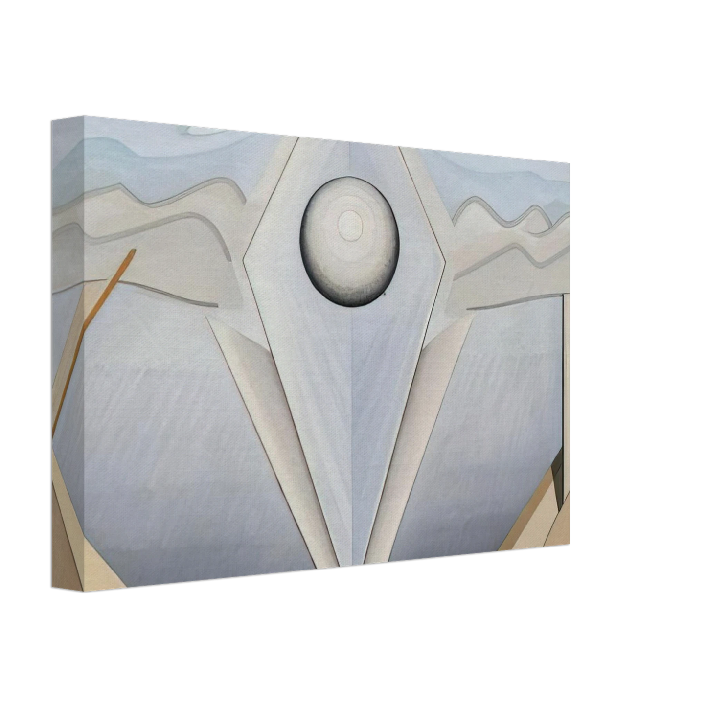 Lawren Harris - Abstract Painting #98 - 1938 Canvas - 70x100 cm / 28x40 inches-canvas