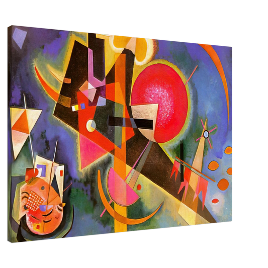 Wassily Kandinsky - IN BLUE 1925 Canvas - 20x30 cm / 8x12 inches-canvas