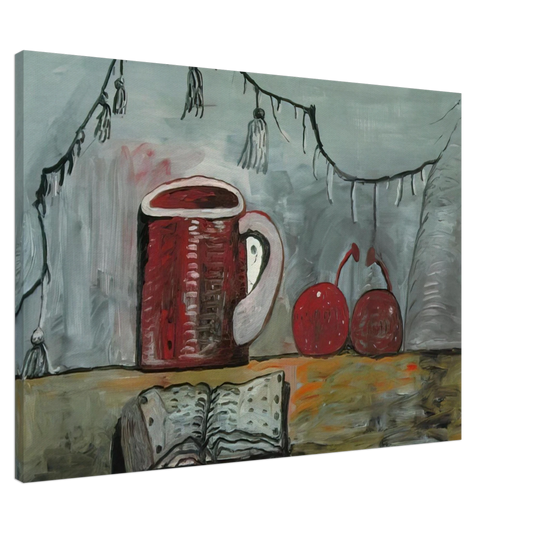 Philip Guston - CURTAIN Canvas - 20x30 cm / 8x12 inches-canvas