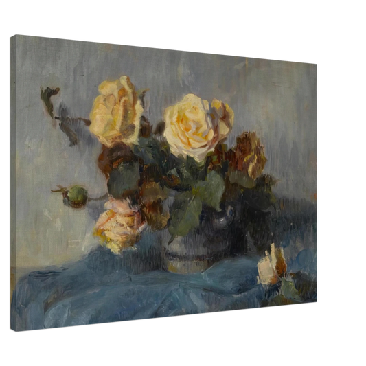 Paul Cezanne - Rose Bouquet Canvas - 20x30 cm / 8x12 inches-canvas