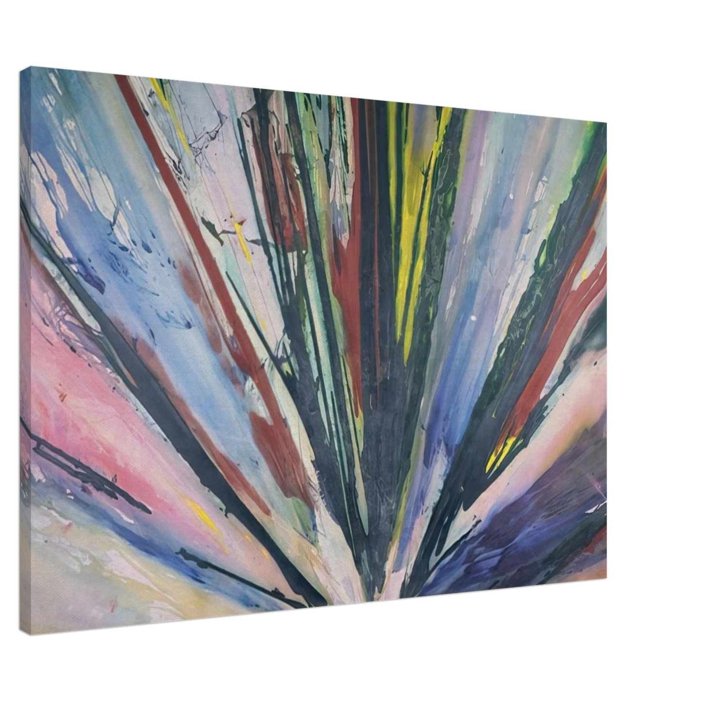 Sam Gilliam - Stand Canvas - 20x30 cm / 8x12 inches-canvas