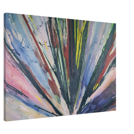 Sam Gilliam - Stand Canvas - 20x30 cm / 8x12 inches-canvas